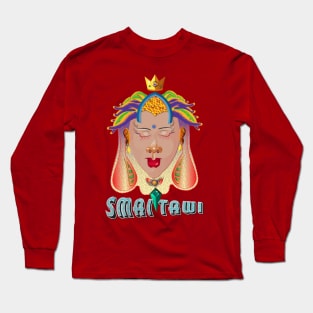 Smai Tawi Yoga Girl Long Sleeve T-Shirt